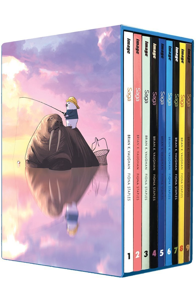 Bol.com Saga box set: volumes 1-9 aanbieding