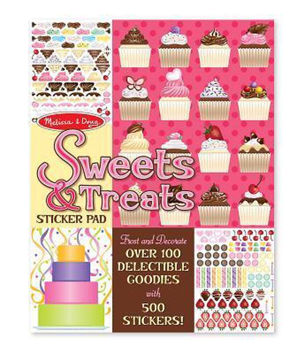 Bol.com Sweets & treats sticker pad [with stickers] aanbieding