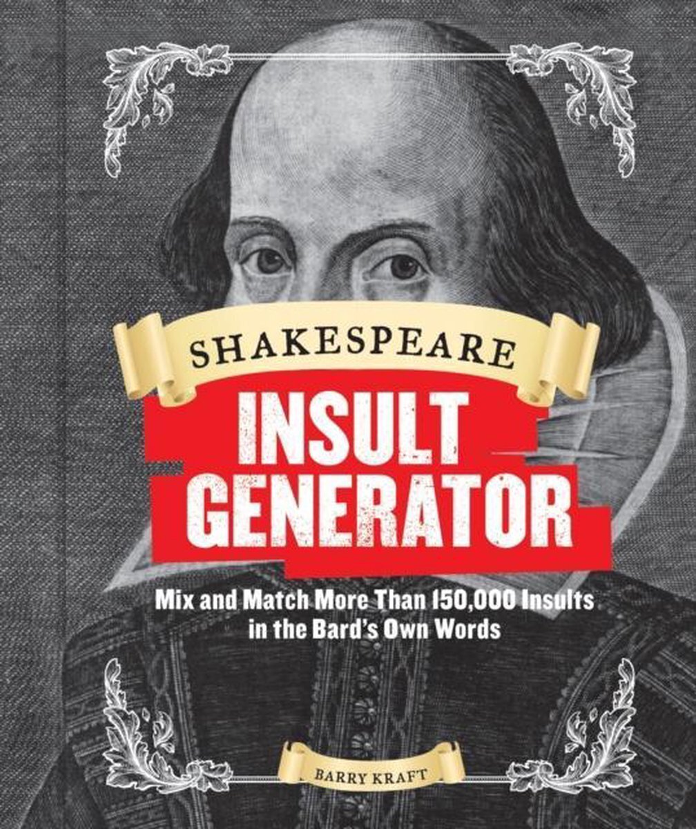 Bol.com Shakespeare insult generator aanbieding