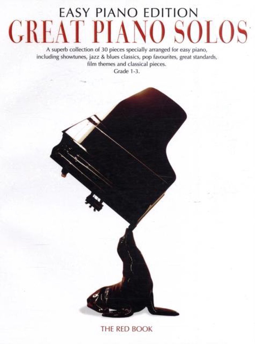 Bol.com Great piano solos - the red book easy piano ed. aanbieding