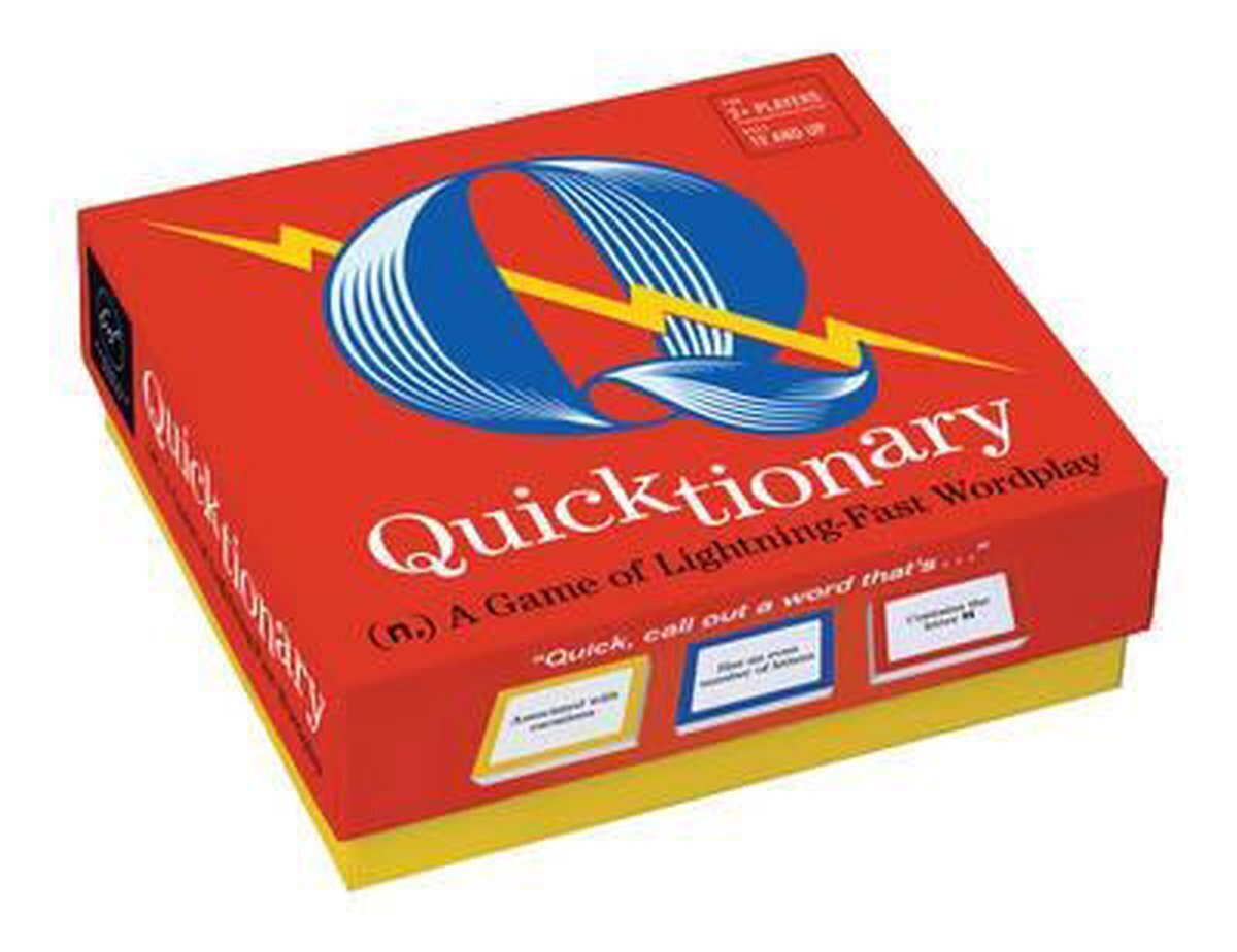 Bol.com Quicktionary: a game of lightning-fast wordplay aanbieding
