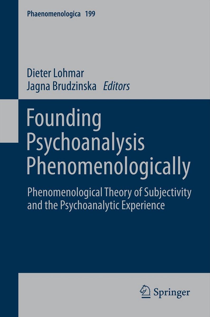 Bol.com Phaenomenologica- founding psychoanalysis phenomenologically aanbieding