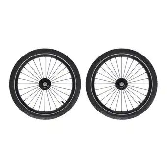 Decathlon Set wielen voor kinderaanhanger xlc mono s/duo 20 aanbieding