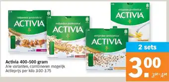 Albert Heijn Activia 400-500 gram aanbieding