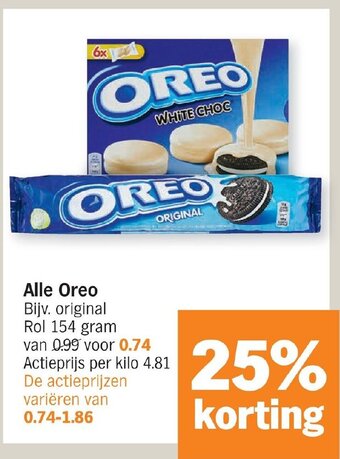 Albert Heijn Alle Oreo aanbieding