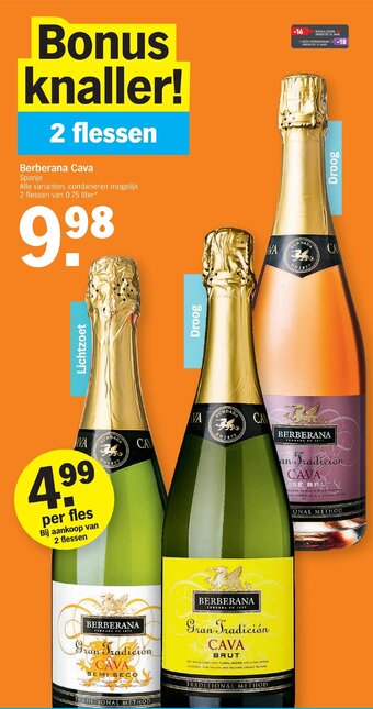 Albert Heijn Berberana Cava aanbieding