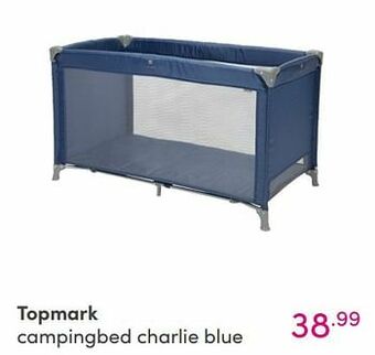 Baby & Tiener Topmark campingbed charlie blue aanbieding