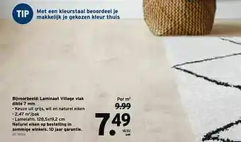 GAMMA Laminaat village vlak aanbieding