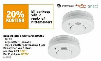 GAMMA Smartwares rm250 aanbieding