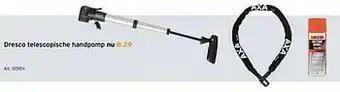 GAMMA Dresco telescopische handpomp aanbieding