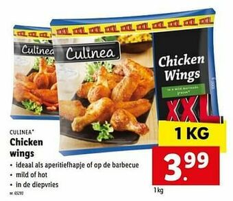 Lidl Chicken wings aanbieding