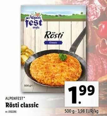 Rösti classic