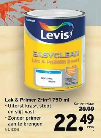 GAMMA Lak + primer 2-in-1 aanbieding
