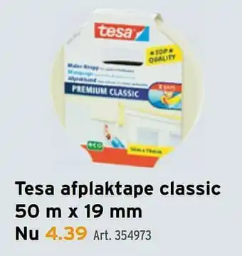GAMMA Tesa afplaktape classic aanbieding