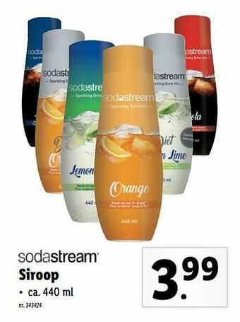 Lidl Siroop aanbieding