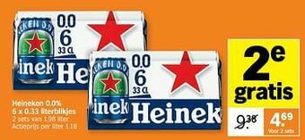 Albert Heijn Heineken aanbieding