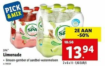 Lidl Limonade aanbieding
