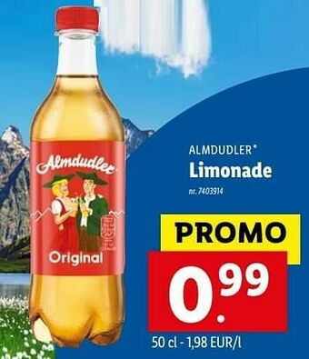 Lidl Limonade aanbieding