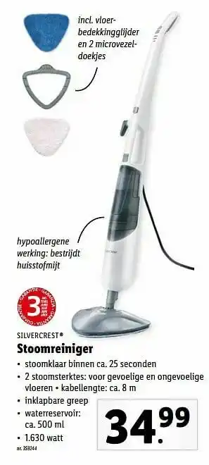 Silvercrest stoomreiniger