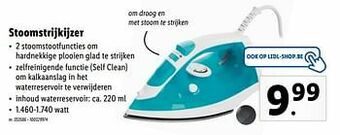 Lidl Stoomstrijkijzer aanbieding