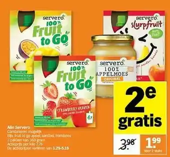 Fruit to go appel aardbei framboos