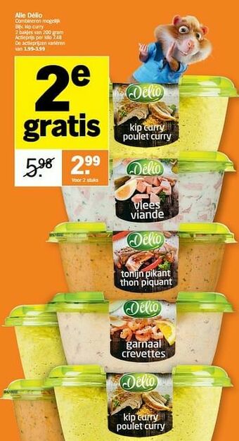Albert Heijn Kip curry aanbieding