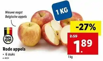 Rode appels