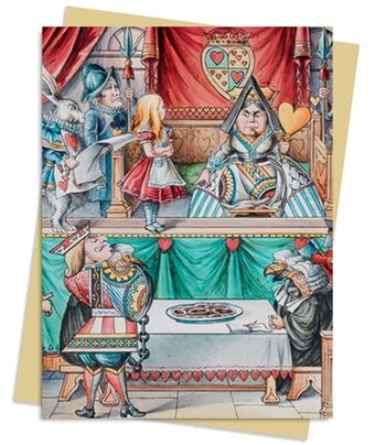 Bol.com Greeting cards- alice in wonderland greeting card pack aanbieding