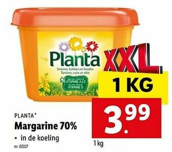 Lidl Margarine aanbieding