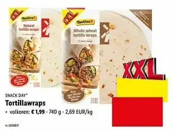 Tortillawraps volkoren