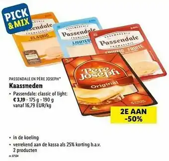 Kaassneden passendale: classic of light
