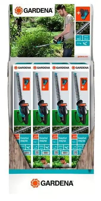 Brico Gardena heggenschaar EasyCut 450/50 50cm aanbieding