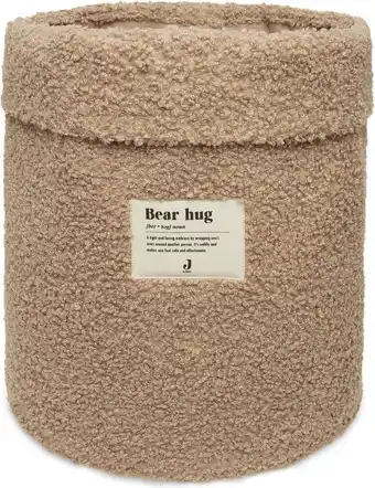 Bol.com Jollein opbergmand boucle - biscuit aanbieding