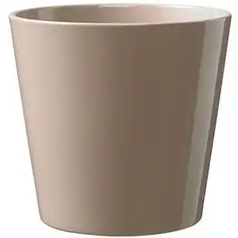 SK pot ’Dallas’ taupe glanzend 16 cm