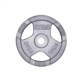 Decathlon Halterschijf 30 mm - hamerton - 20 kg - gietijzer aanbieding