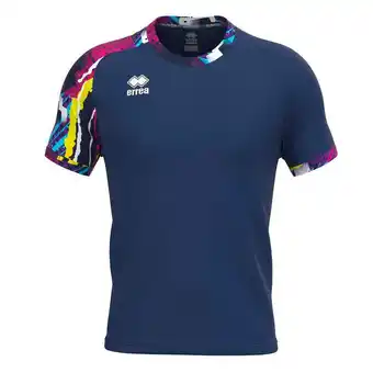 Decathlon T-shirt errea paddy jersey mc ad blauw volwassen aanbieding