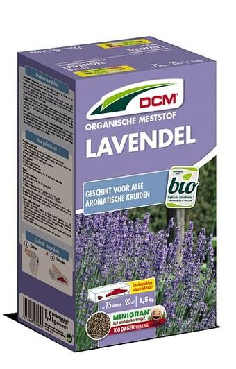 Brico DCM organische meststof Lavendel 1,5kg aanbieding
