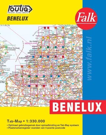 Bol.com Falk autokaart benelux routiq aanbieding