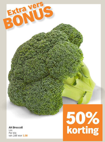 Albert Heijn Ah broccoli aanbieding