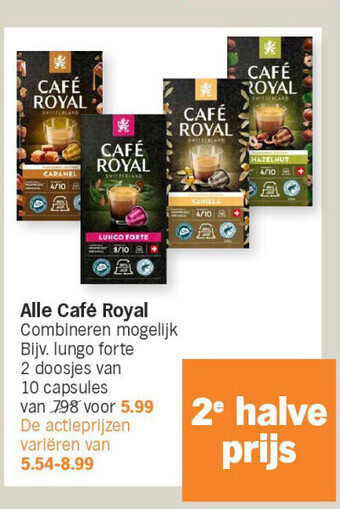 Albert Heijn Alle café royal aanbieding