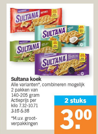Sultana koek