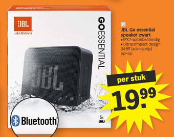 Jbl go essential speaker zwart