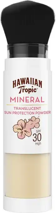 Bol.com Hawaiian tropic mineral powder brush - spf30 - 1 stuk aanbieding