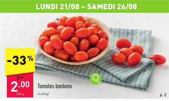 Tomates bonbons 500g