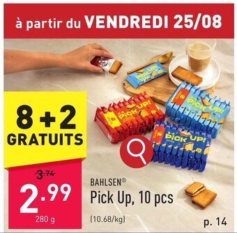 ALDI BAHLSENⓇ Pick Up, 10 pcs 280g aanbieding