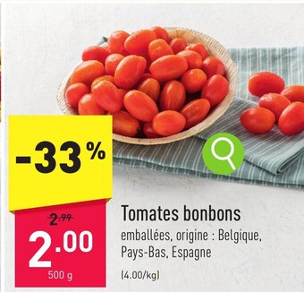 ALDI Tomates bonbons 500g aanbieding