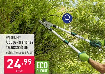 ALDI GARDENLINEⓇ Coupe-branches télescopique extensible jusqu'à 98 cm aanbieding
