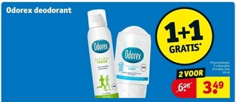 Kruidvat Odorex deodorant aanbieding