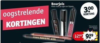 Kruidvat Bourjois aanbieding