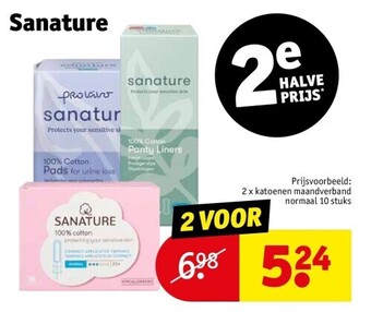 Kruidvat Sanature aanbieding